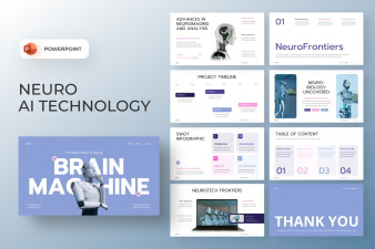 AI Technology Presentation PowerPoint Template